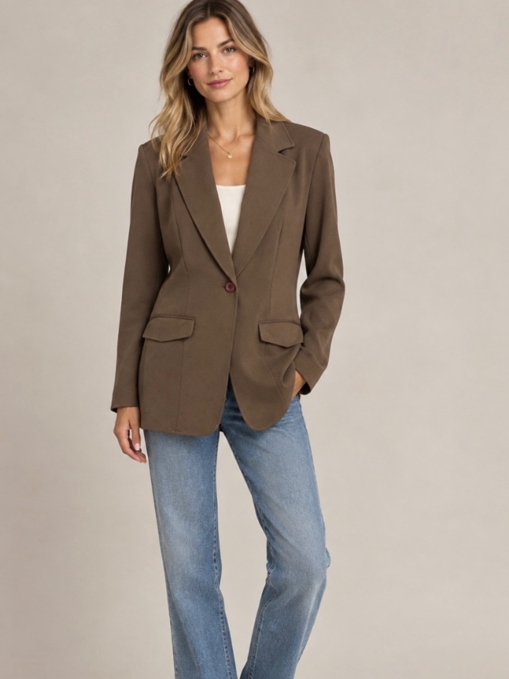 NWT peace of cloth ivanka bark size 12 blazer